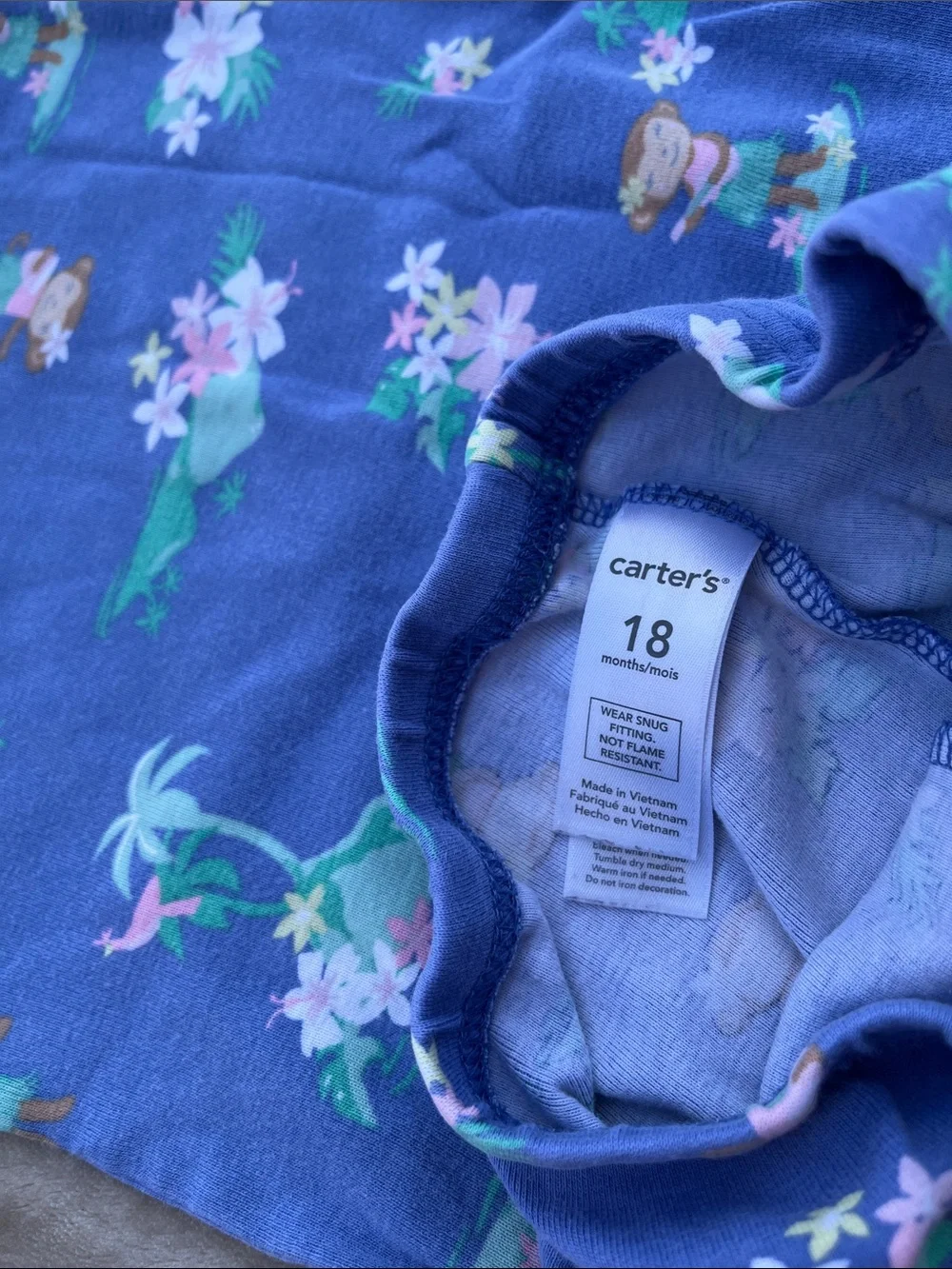 Girls Pajama Bundle, Size 18 Months